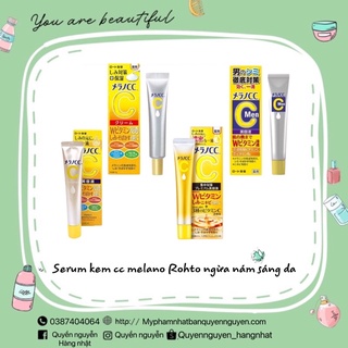 Tinh chất Serum Melano CC 20ml dưỡng sáng da, giảm thâm nám - Serum Vitamin