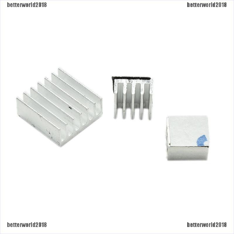 [Better] Aluminum Heatsink x3pcs - Protect OverClocking Raspberry Pi 2 & Model B [World] | BigBuy360 - bigbuy360.vn