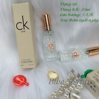 NƯỚC HOA NAM MINI ONE trắng 20ML