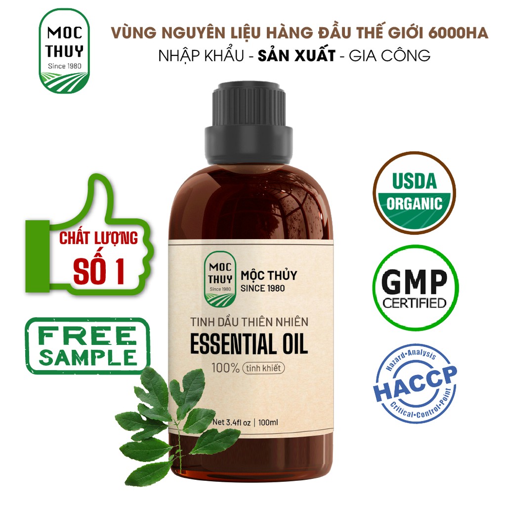 Tinh dầu thiên nhiên nguyên chất Xá Xị Ấn Độ MỘC THỦY dung tích 10ml/ 100ml - Sarsi Essential Oil - đạt chuẩn chất lượng