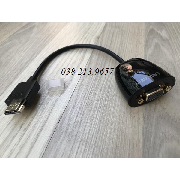 Bộ chuyển đổi HDMI sang VGA màu đen Ugreen