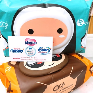 Khăn giấy ướt 100 tờ AGI công nghệ Hàn Quốc (không mùi)