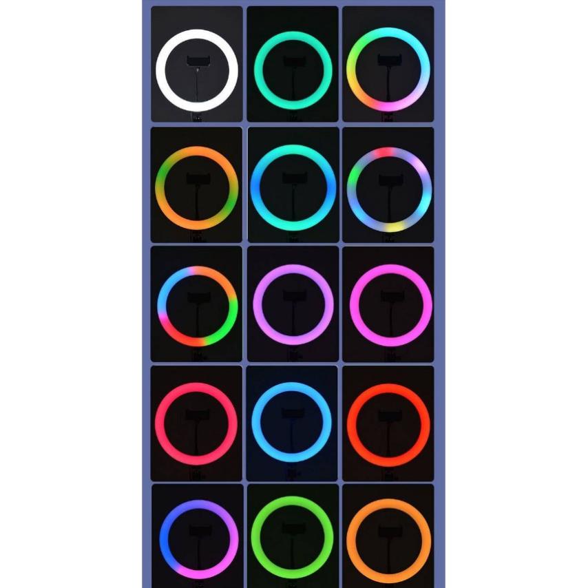 Đèn led Ring tròn đổi màu RGB MJ33
