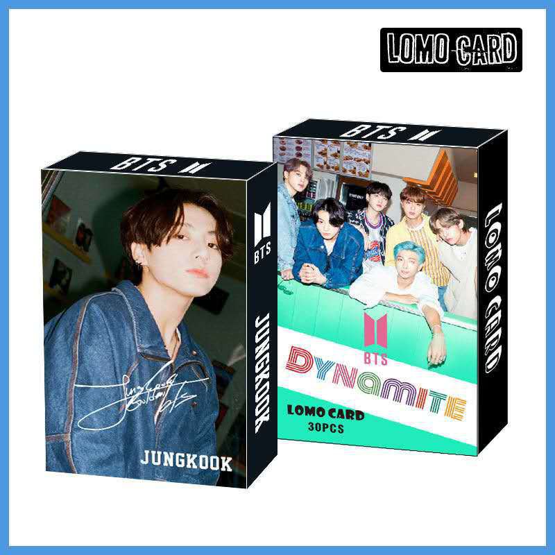 Hộp thẻ ảnh Lomo card BTS nhóm nhạc Kpop và lomo từng thành viên