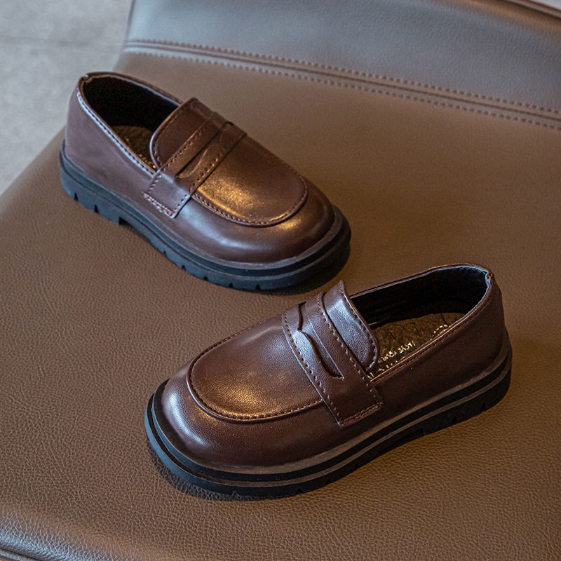 Giày Da Công Chúa Phong Cách Anh Quốc Thời Trang Mùa Xuân Cho Bé Trai Gái 2022 Scho