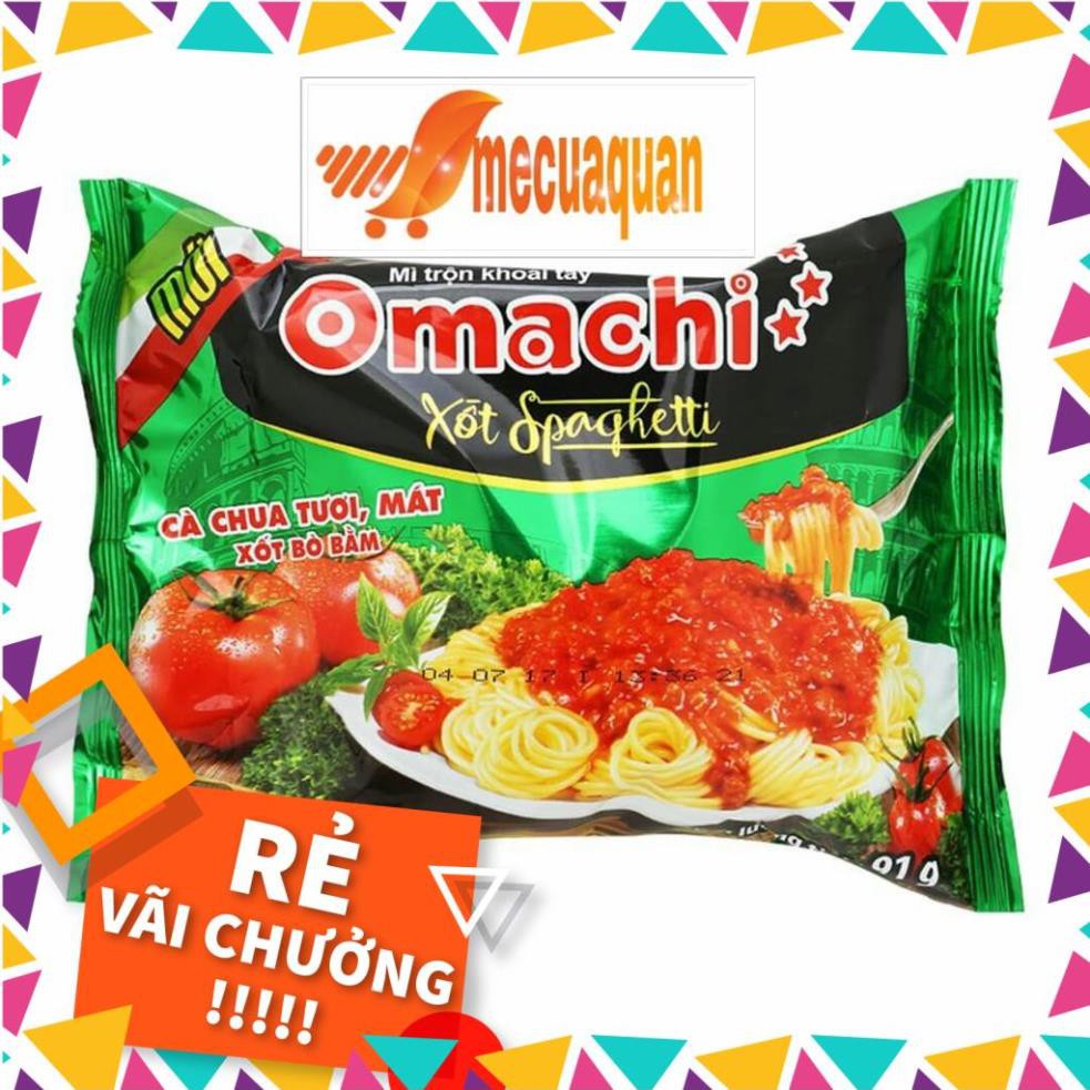 💖DATE MỚI💖 Set 5 góiMì trộn Omachi sốt spagetti 91g