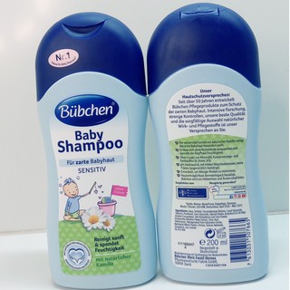 BUBCHEN  BABY SHAMPOO - DẦU GỘI CHO BÉ - ĐỨC -200ml