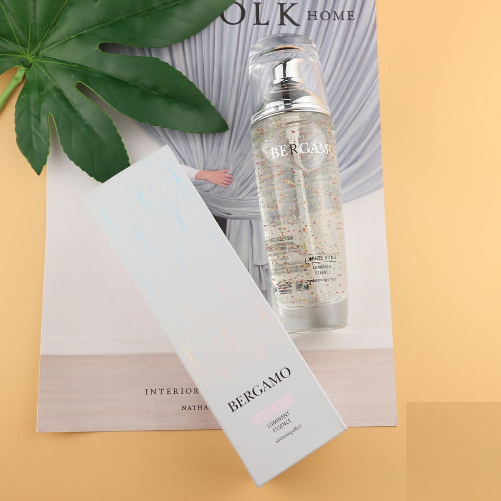 [HÀNG CHÍNH HÃNG] Tinh Chất Dưỡng Trắng Bergamo White Vita Luminant Essence Bergamo 110ml