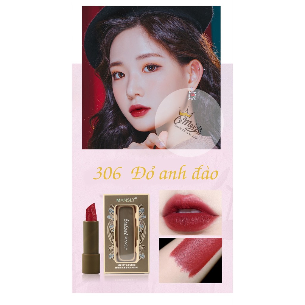 S016. MANSLY- Son điêu khắc Velvet nội địa Trung | BigBuy360 - bigbuy360.vn