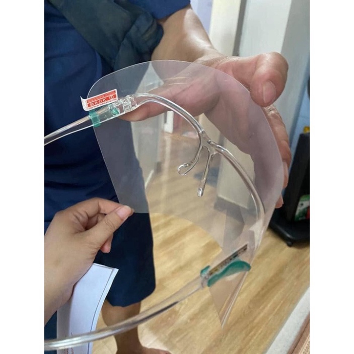 [Rẻ vô địch] Kính Chống Giọt Bắn,bảo hộ chống dịch, chống bụi Face Shiel - bảo vệ mắt [chuẩn bộ y tế]
