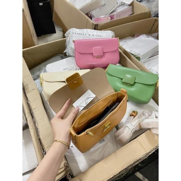 Túi  khoá vuông 5 màu size 21 chuẩn xuất sịn kèm video ảnh thật hàng cao cấp