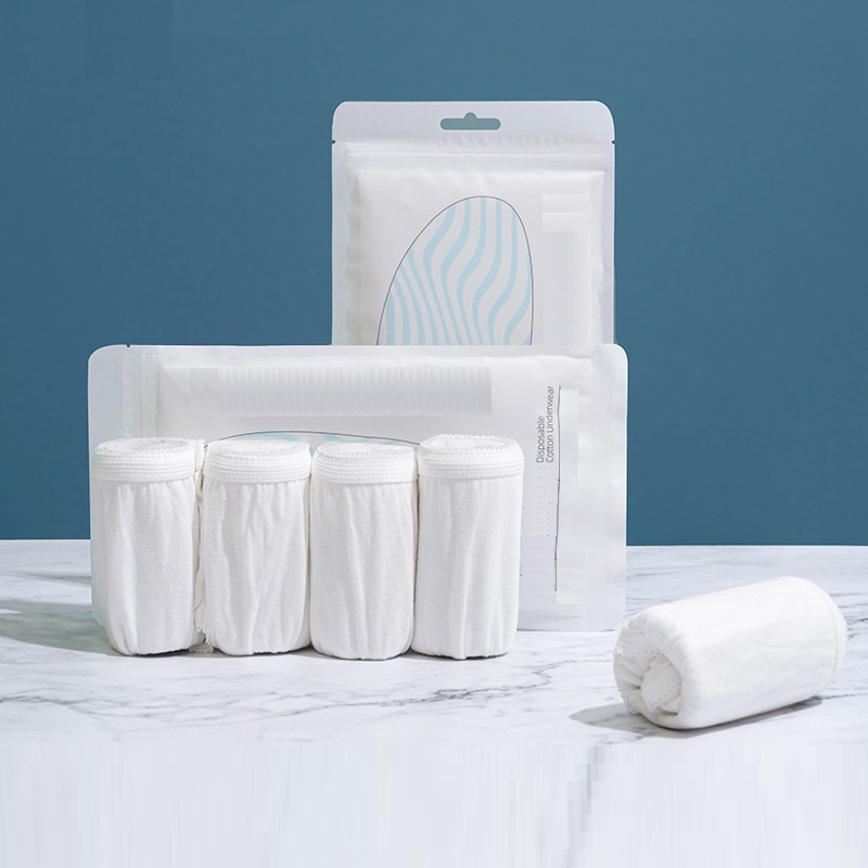 Quần lót giấy cotton DP3 SPORTY một set sử dụng một lần cho mẹ bầu sau sinh hoặc đi du lịch dã ngoại