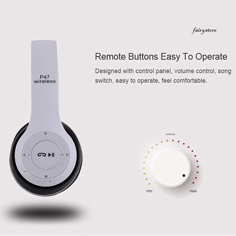 Tai Nghe Bluetooth Không Dây Fs + P47 Kèm Mic