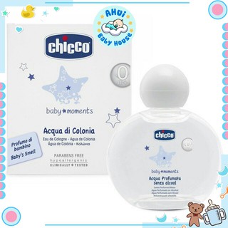 Nước Hoa Hương Tự Nhiên 0M+ Chicco 100ml Cho Bé Thơm Mát Cả Ngày ✅