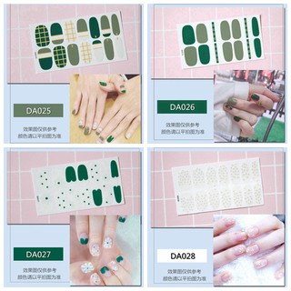 Miếng Dán Trang Trí Móng Tay 3d Da021-Da040