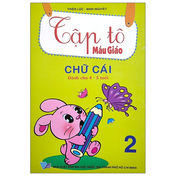 Sách Tập Tô Mẫu Giáo: Chữ Cái