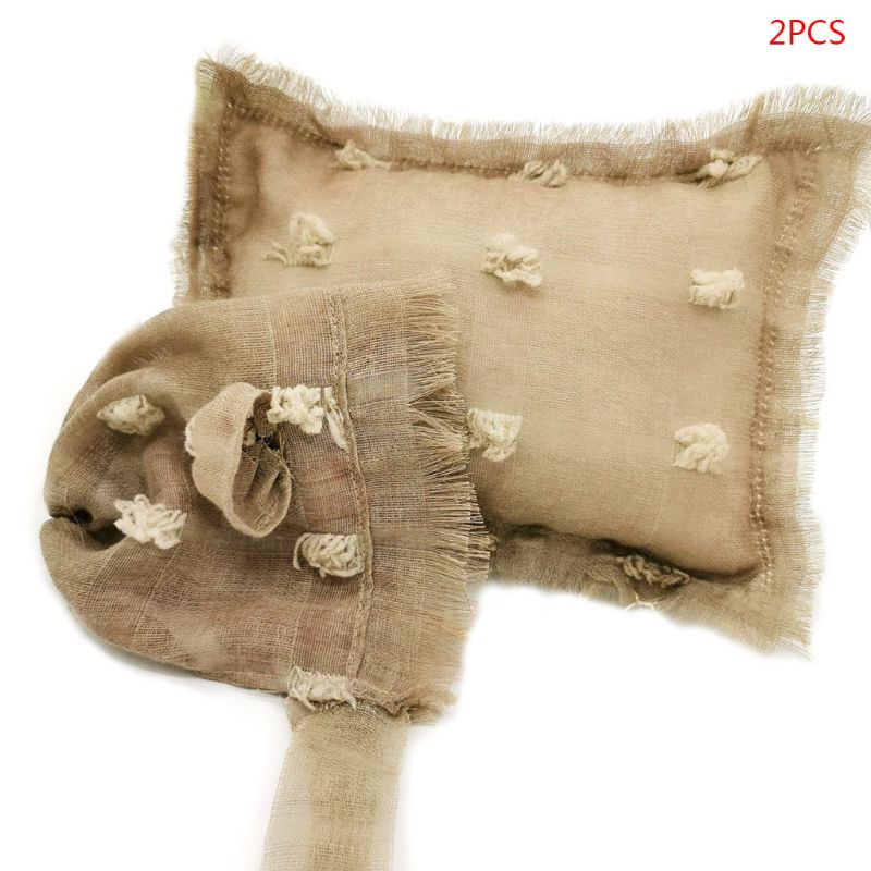 Bộ Đồ Hóa Trang Nhân Vật Babe Born Accesorios Đáng Yêu Bằng Cotton Lanh Kèm Nón Và Gối