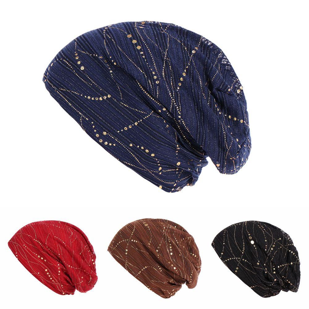 Mũ Turban Trùm Đầu Thoáng Khí Thời Trang