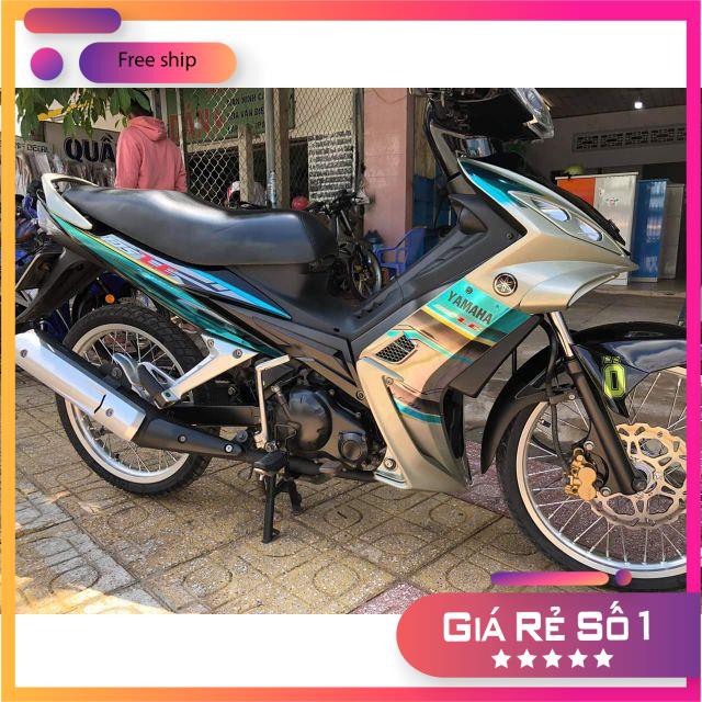 Tem rời Exciter 2010 in chất liệu decal Crom.