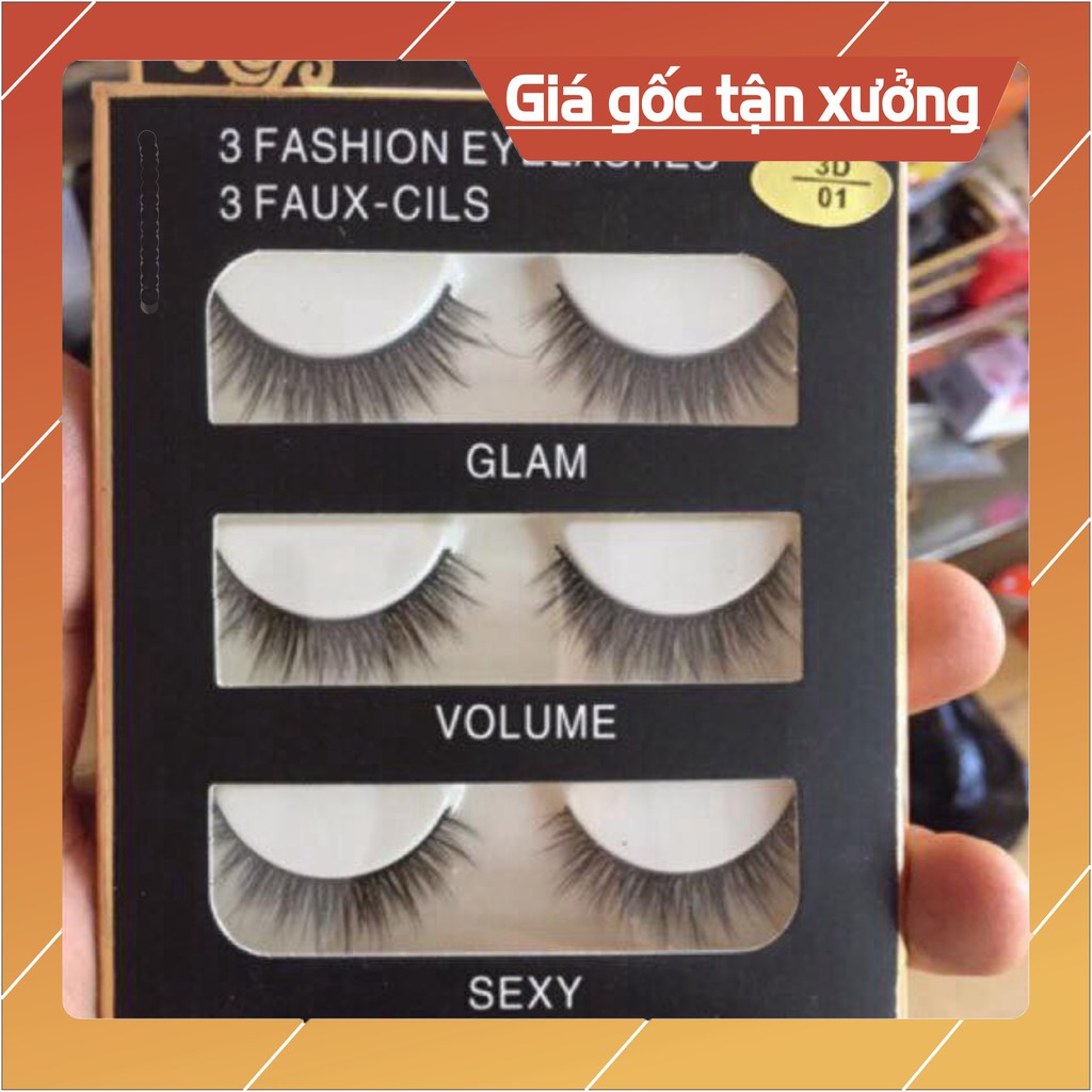 Mi Giả - Mi Lông Chồn 3D Các Số (sale) (Giá tốt nhất )