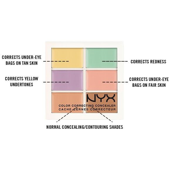 NYX - Bảng Kem Tạo Khối + Che Khuyết Điểm NYX Conceal Correct Contour 3CP04 | BigBuy360 - bigbuy360.vn