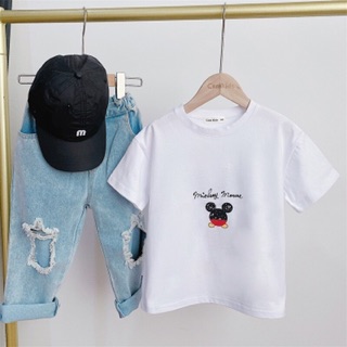 Áo bé gái bé trai Mickey