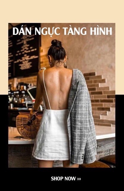 Miếng dán ngực tàng hình siêu mỏng dính
