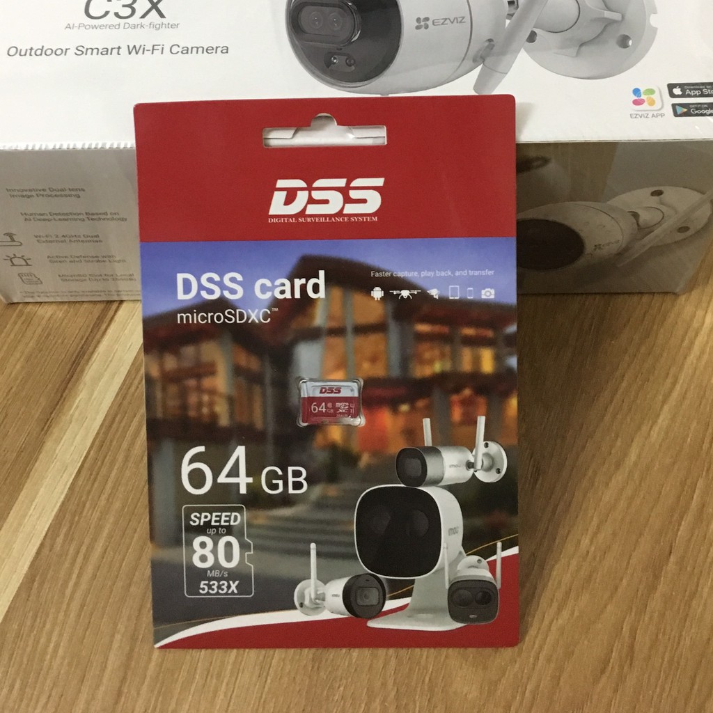 Thẻ Nhớ Micro SD 64G DSS Class 10 Up To 80Mb/s - Hàng Chính Hãng, BẢO HÀNH 2 NĂM | BigBuy360 - bigbuy360.vn