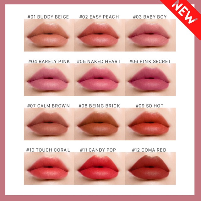 Son thỏi lì mịn Cathy Doll Nude Matte Lipstick date 6/2023