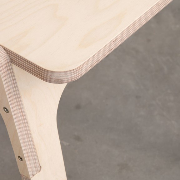 Slim Chair, Ghế một người ngồi kiểu đơn giản CHA_005, 76x41x51cm, Scandi Home