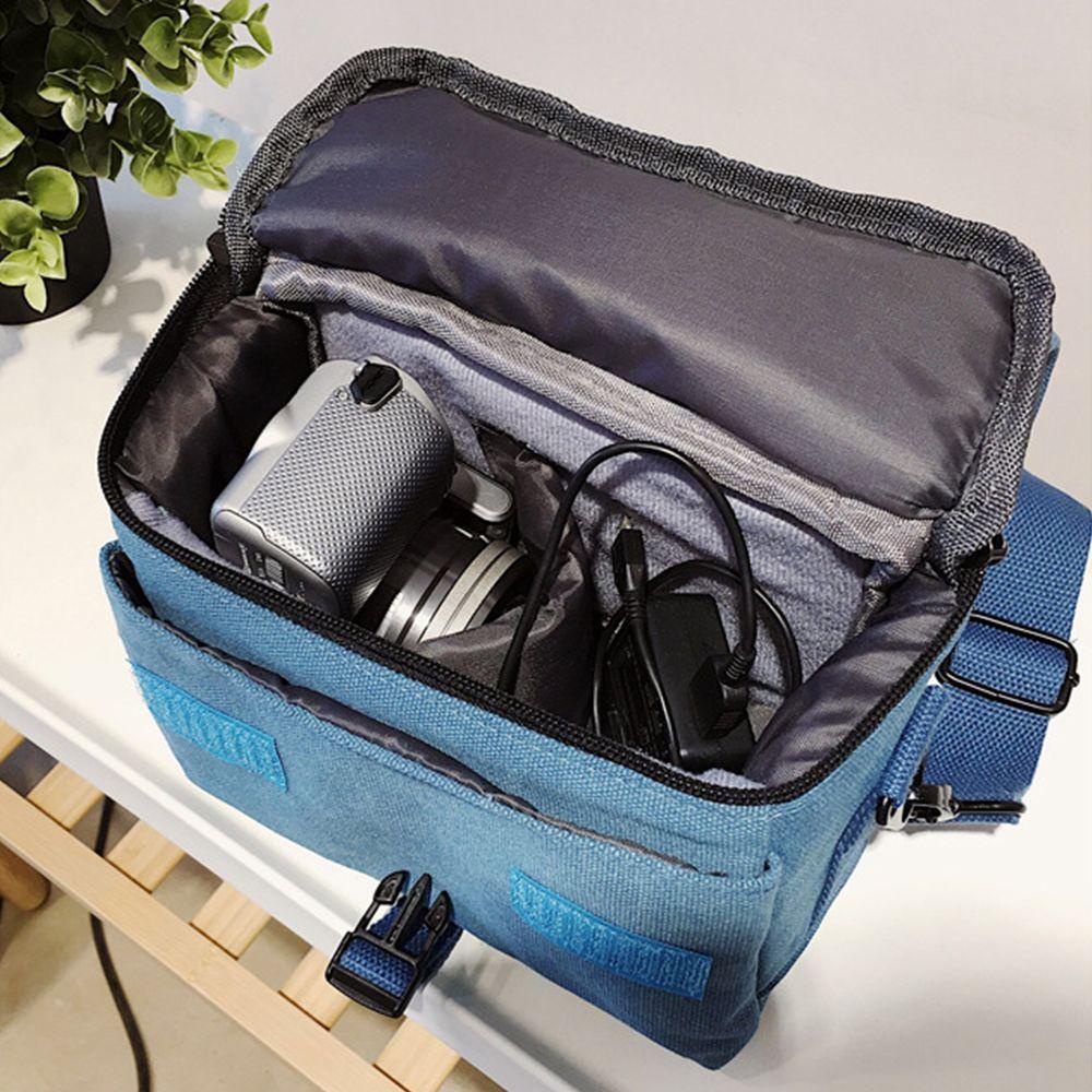 Ba Lô Vải Canvas Đựng Máy Ảnh Đa Năng Tiện Dụng Bảo Vệ
