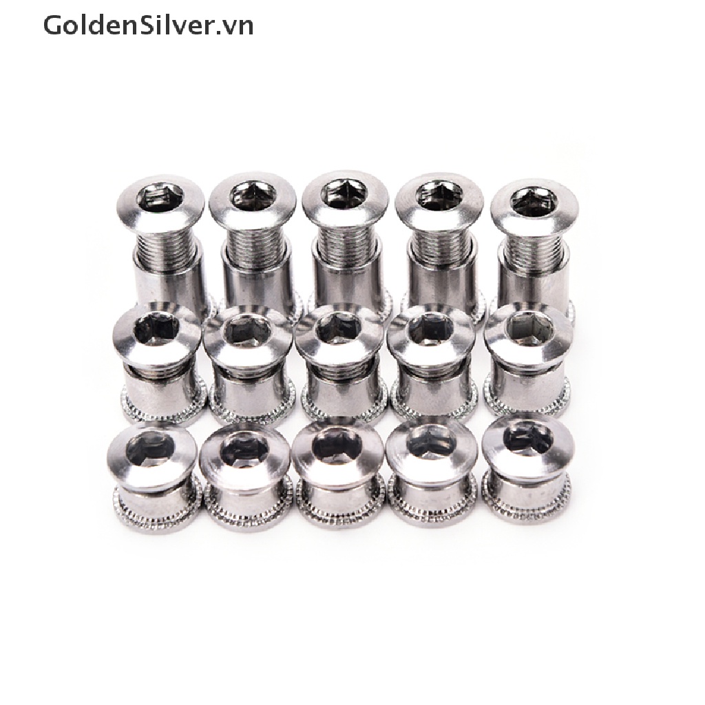 Set 5 Cặp Bu Lông Trục Khuỷu Xe Đạp