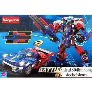 Lắp ráp xếp hình 7013 7016 : Xe oto