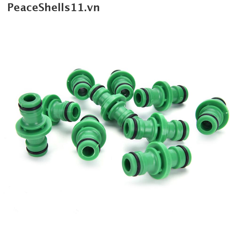 [PeaceShells11] Đầu Nối Ống Nước Tưới Cây 2 Chiều Bằng Nhựa