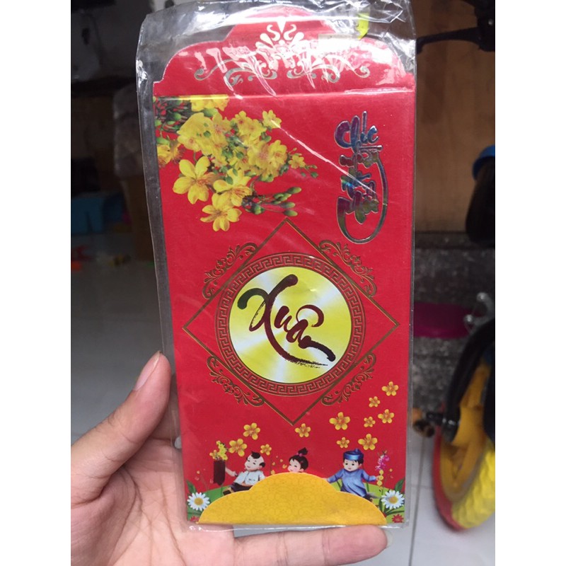 Set 10 Bao lì xì chất đẹp rẻ (giao ngẫu nhiên)