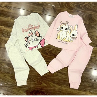 Bộ cotton bé gái VNXK (90-150) link 2