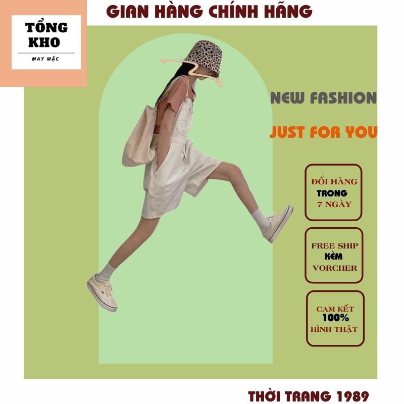 yếm bò sooc nữ ,quần bò dáng đẹp lên from chuẩn hót mẫu hè năm nay các nàng nhé chất mặc đẹp nhiều phong cách shop 1989😍 | BigBuy360 - bigbuy360.vn