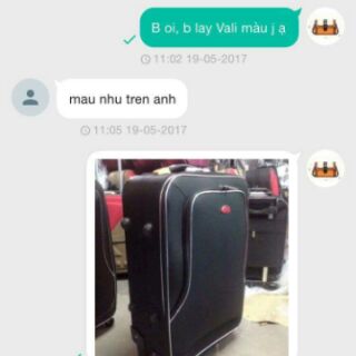 Vali vải dù VL06