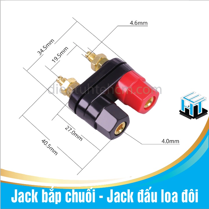 Jack bắp chuối đôi - Jack đấu loa đôi