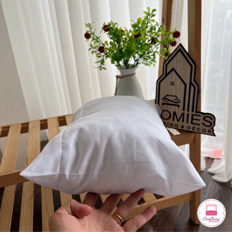 Ruột Gối Đầu Trẻ Em Bông Gòn Tinh Khiết - Kích Thước 20cm x 35cm