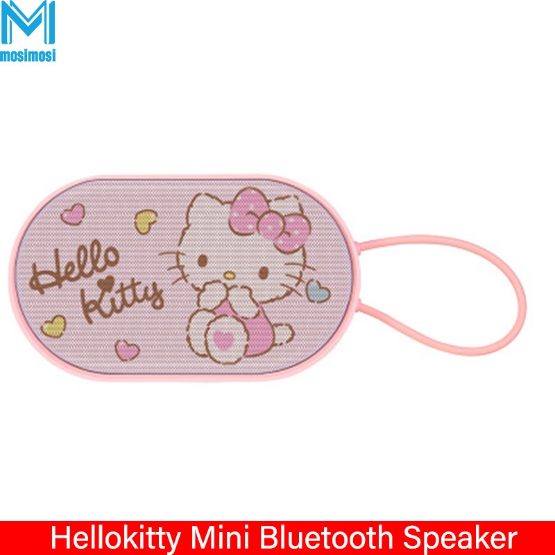 Loa Bluetooth Không Dây Hình Hello Kitty Dễ Thương