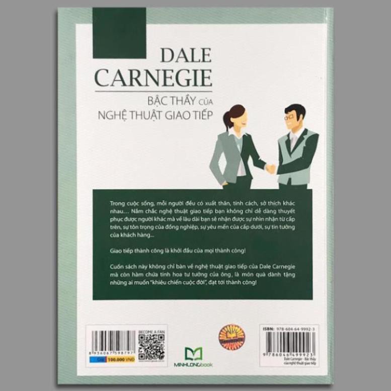 Sách - Dale Carnegie - Bậc thầy của nghệ thuật giao tiếp - Bản đặc biệt bìa cứng (Kèm Bookmark) [Minh Long]