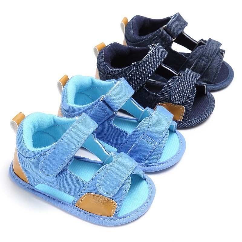 Giày sandal cotton mềm mại cho bé