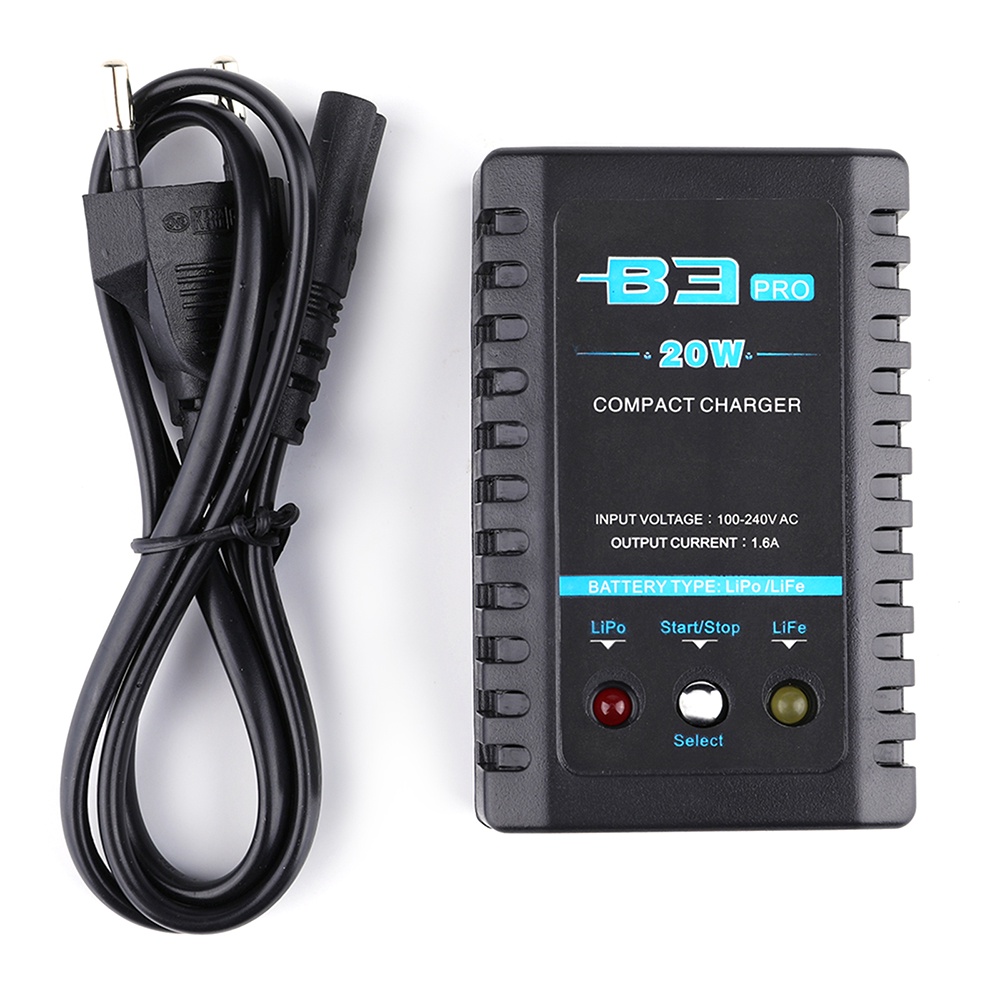 Bộ Sạc Pin Lipo B3 20W B3 Pro 10W RC 2S 3S Và Nguồn