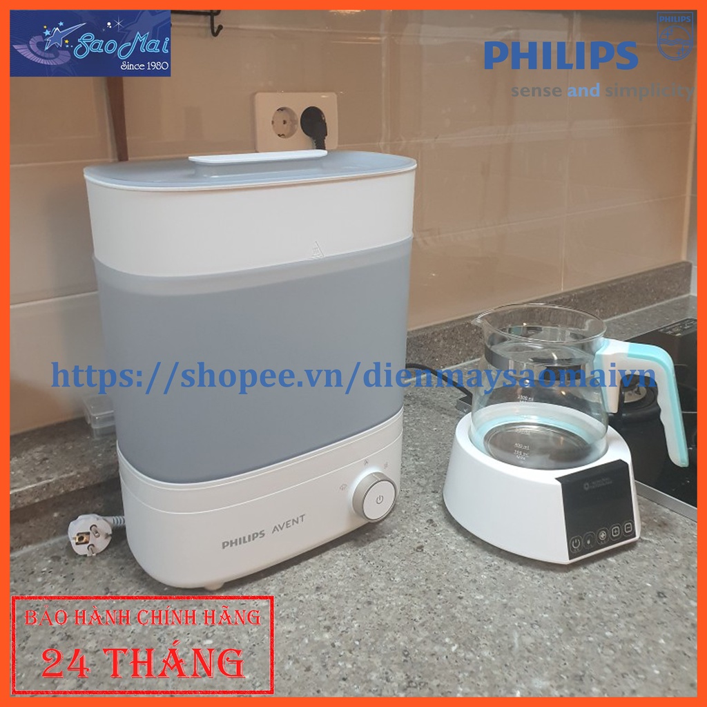 Máy tiệt trùng bình sữa Philips Avent SCF293