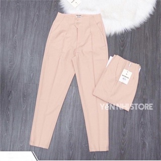 Quần baggy 2 cúc lệch