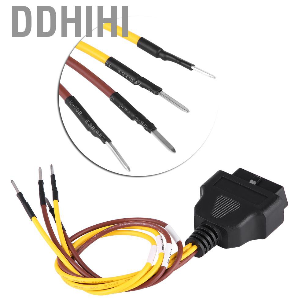 Dây Cáp Ddhihi Obd2 Mở Rộng 16 Pin Đầu Cái Sang Cổng Cắm 30cm