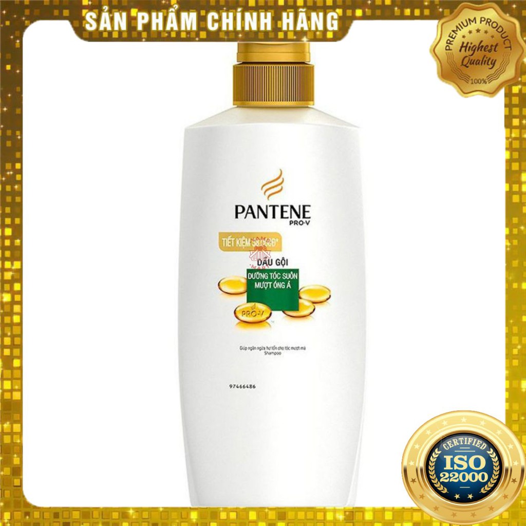 [ Yams Mart ] Dầu Gội Pantene Suôn Mượt Óng Ả Chai 1200ML