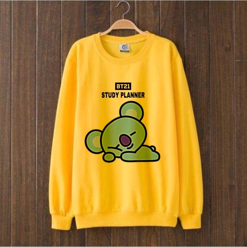 Áo BTS BT21 STUDY PLANNER dễ thương