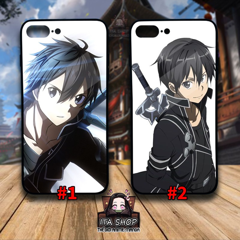 Ốp lưng Kirito - Sword Art Online - Ốp Lưng Anime  Iphone 5s 6 6s 6s+ 7+8+ X Xs Xr 11 11 pro max 12 12 pro max